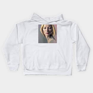 Cate's face study Kids Hoodie